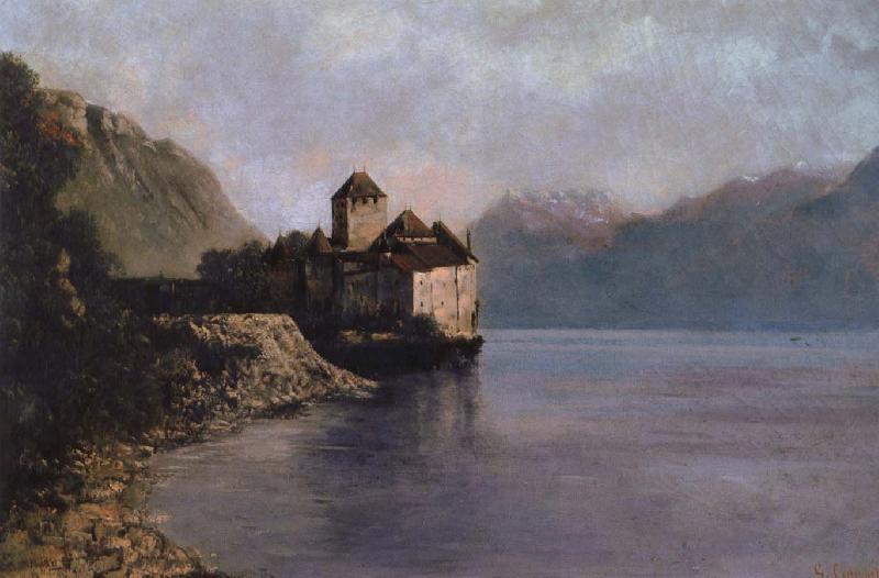 Gustave Courbet The Chateau de Chillon China oil painting art